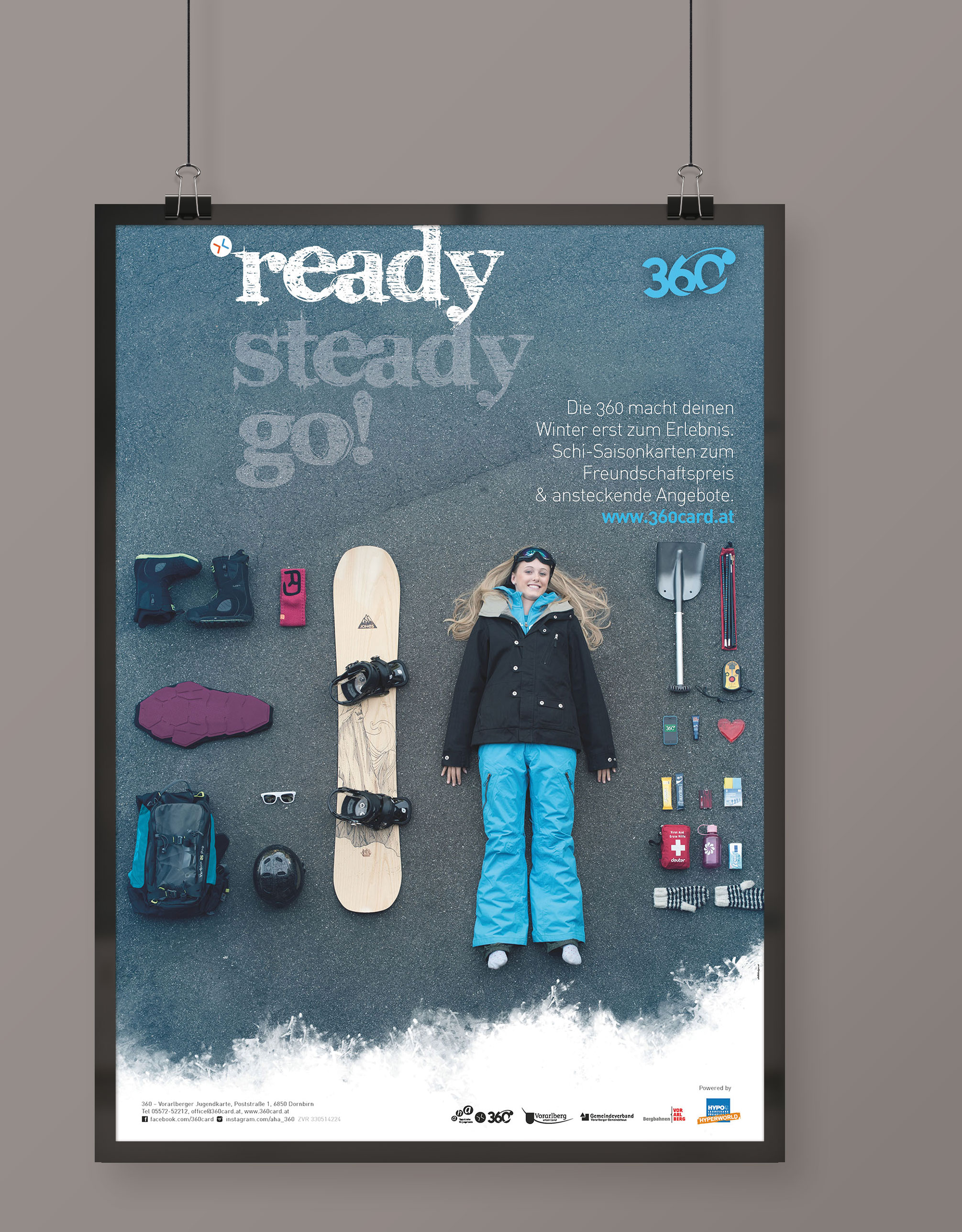 ready steady GO! - Plakatserie