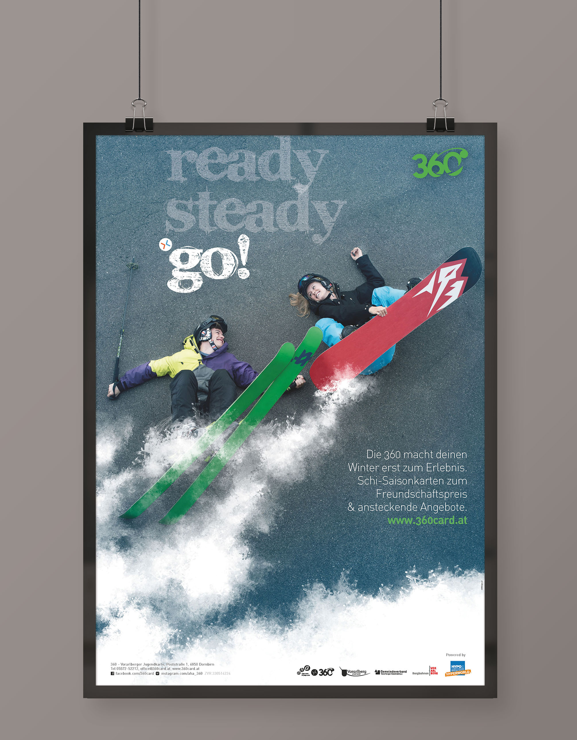 READY steady go! - Plakatserie